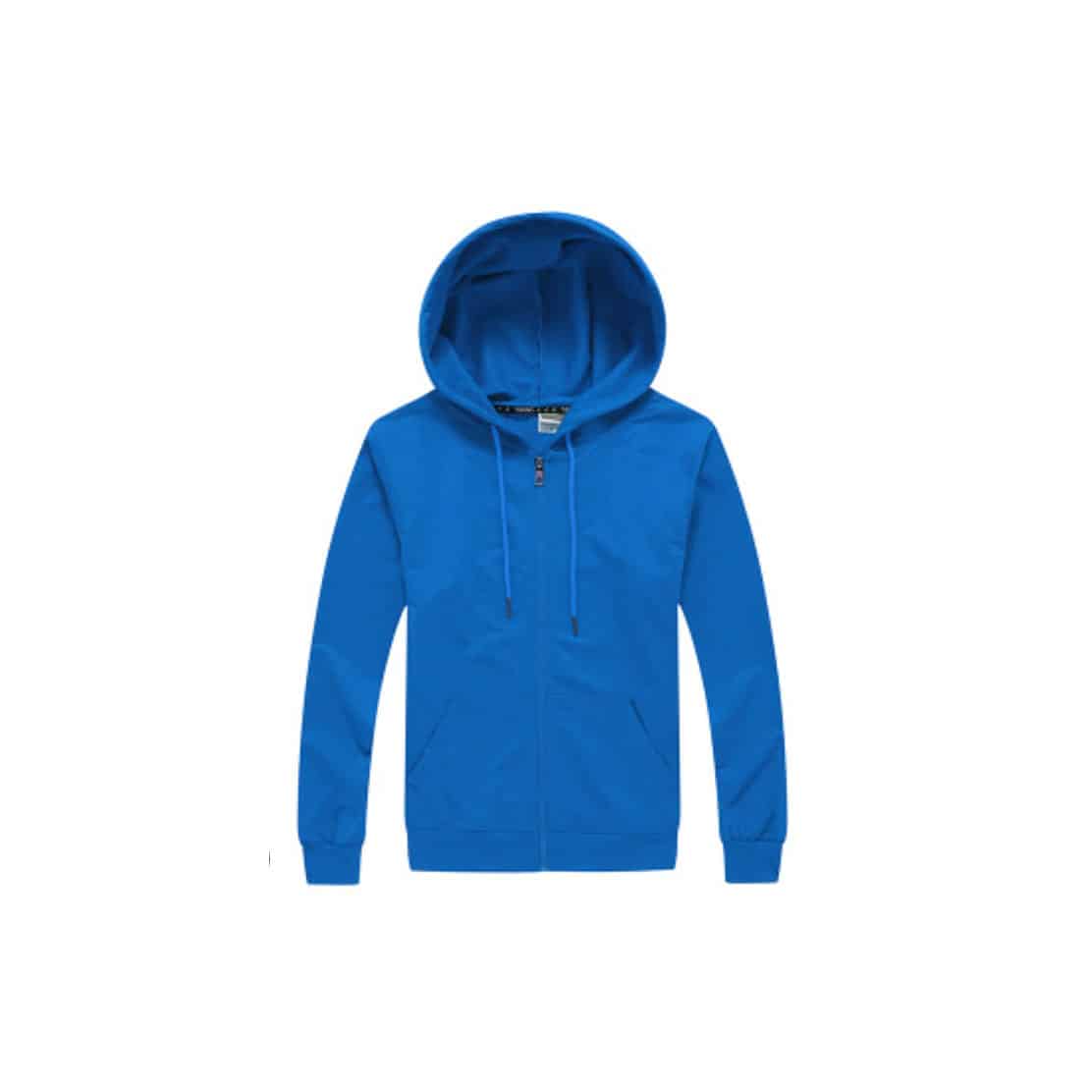 08183271046-400g-zipup-cotton-blue 印zip-up 拉鏈外套 | 印棒球褸 | 印風褸 | 印外套 | 印軍褸 | 印Tee | 印T-Shirt | Soc Tee | 班衫 | 班Tee | 印衫 | 運動快乾tee | 團體衫 | 訂造公司制服
