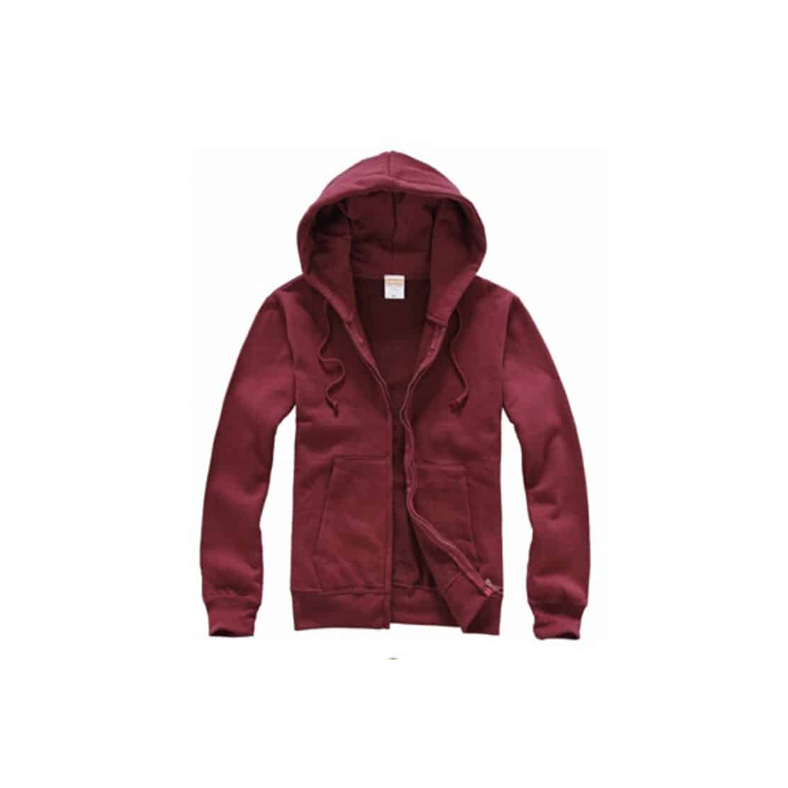 08183273046-400g-zipup-fleece-burgundy 印zip-up 拉鏈外套 | 印棒球褸 | 印風褸 | 印外套 | 印軍褸 | 印Tee | 印T-Shirt | Soc Tee | 班衫 | 班Tee | 印衫 | 運動快乾tee | 團體衫 | 訂造公司制服