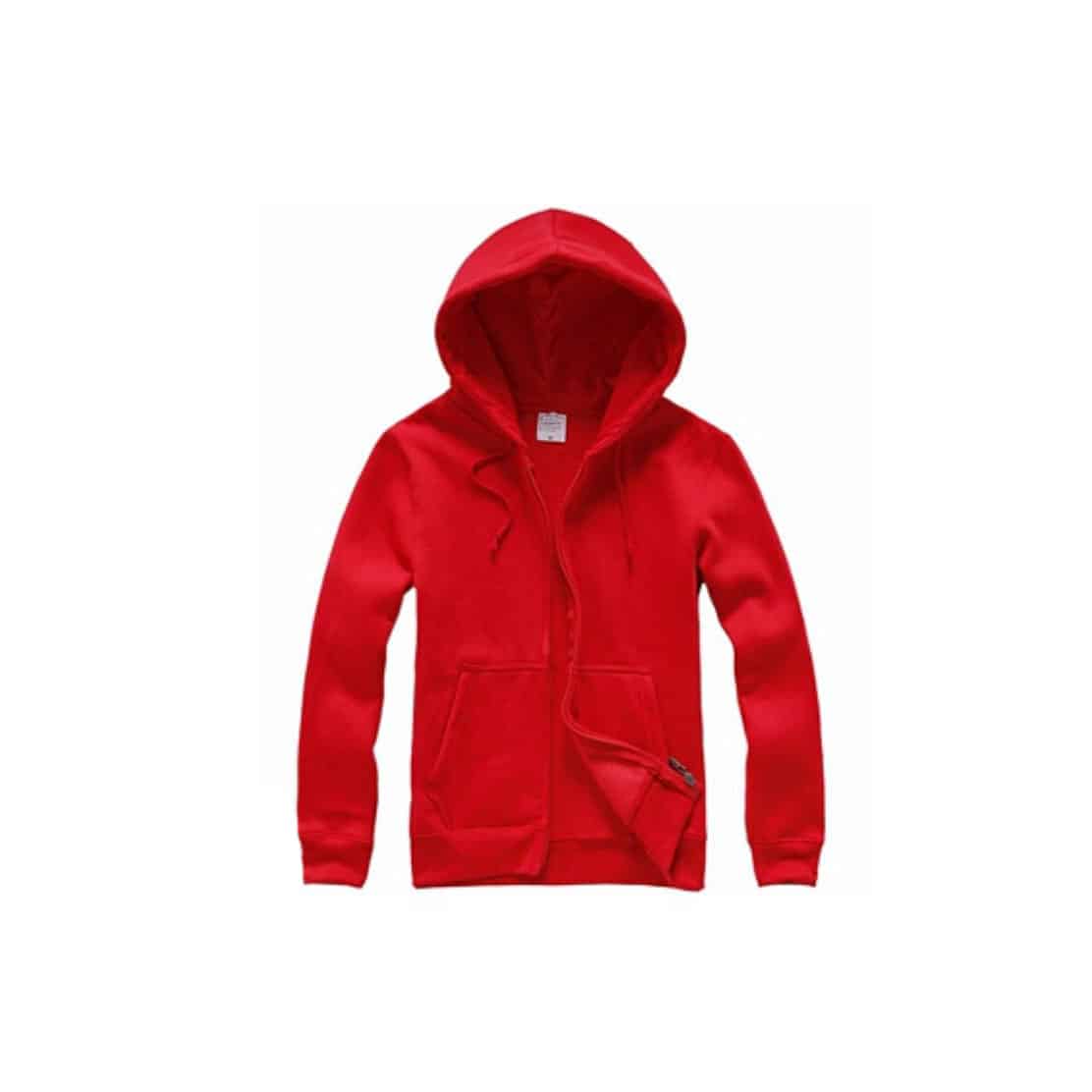 08183273046-400g-zipup-fleece-red 印zip-up 拉鏈外套 | 印棒球褸 | 印風褸 | 印外套 | 印軍褸 | 印Tee | 印T-Shirt | Soc Tee | 班衫 | 班Tee | 印衫 | 運動快乾tee | 團體衫 | 訂造公司制服