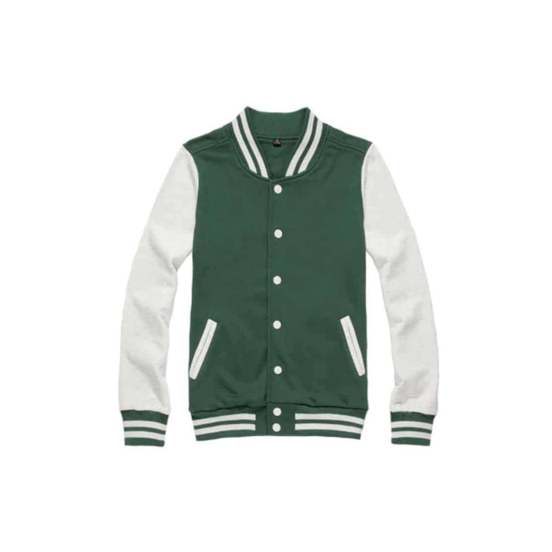 08183211070-480g-Baseball-Jacket-darkgreen-lightgrey