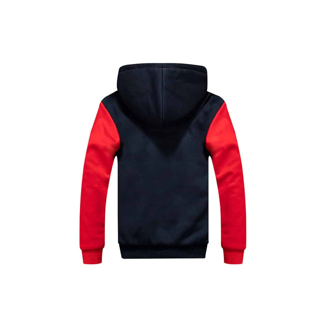 0818323078-Zipup-fleece-extra-thick-multicolour-navy-red-back 冬季加厚抓毛連帽拉鍊外套 | 印Tee | 印T-Shirt | 班衫 | 班Tee | 印衫 | 衛衣 | 風褸 |