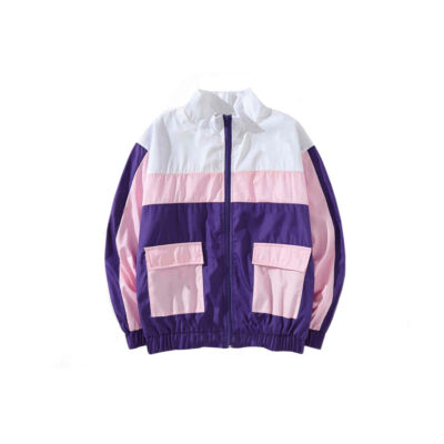 全自訂街舞風格三拼色風褸 | 團體服訂造 | 訂造風褸 | 風褸制服 | 運動風褸訂做