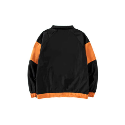 全自訂中間拼色企領風褸 | 團體服訂造 | 訂造風褸 | 風褸制服 | 運動風褸訂做 | 公司制服