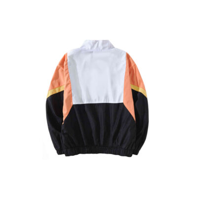 全自訂幾何拼色企領風褸 | 團體服訂造 | 訂造風褸 | 風褸制服 | 運動風褸訂做 | 公司制服